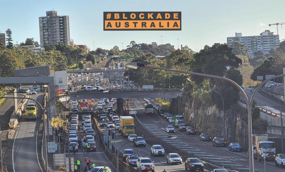 Climate Protesters Cause Peak Morning Traffic Chaos By Blocking Sydney ...